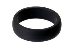 Black Medium Colourful Silicone Rings