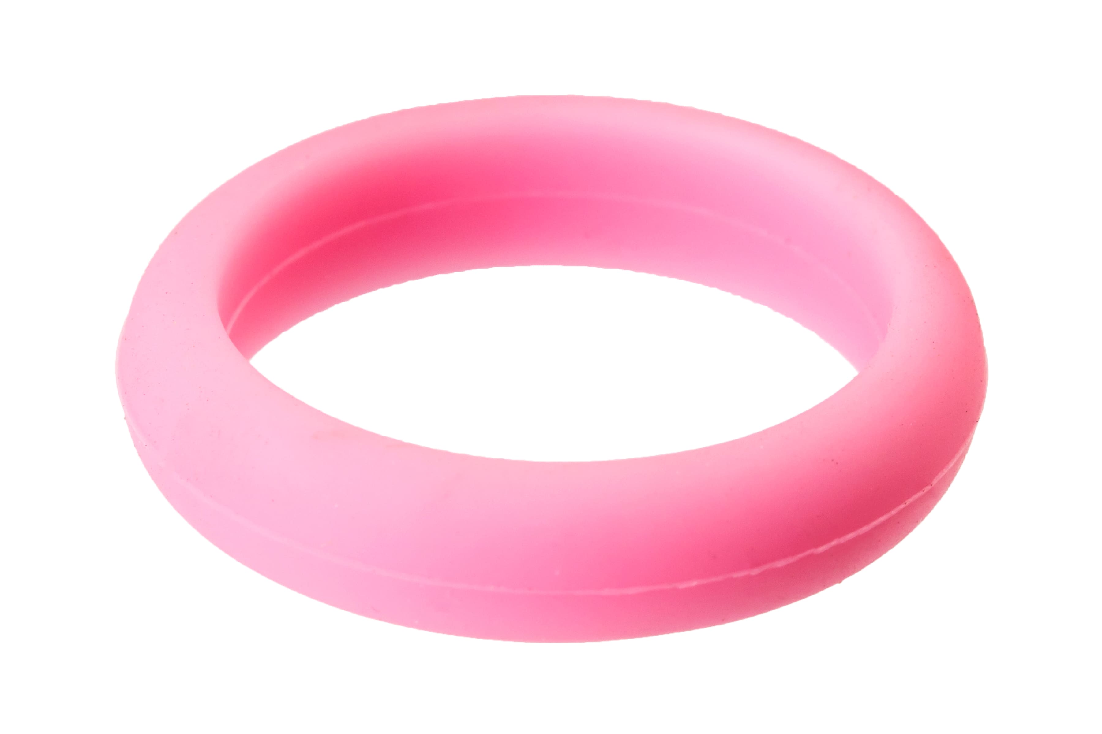 Light Pink Roundish Silicone Rings