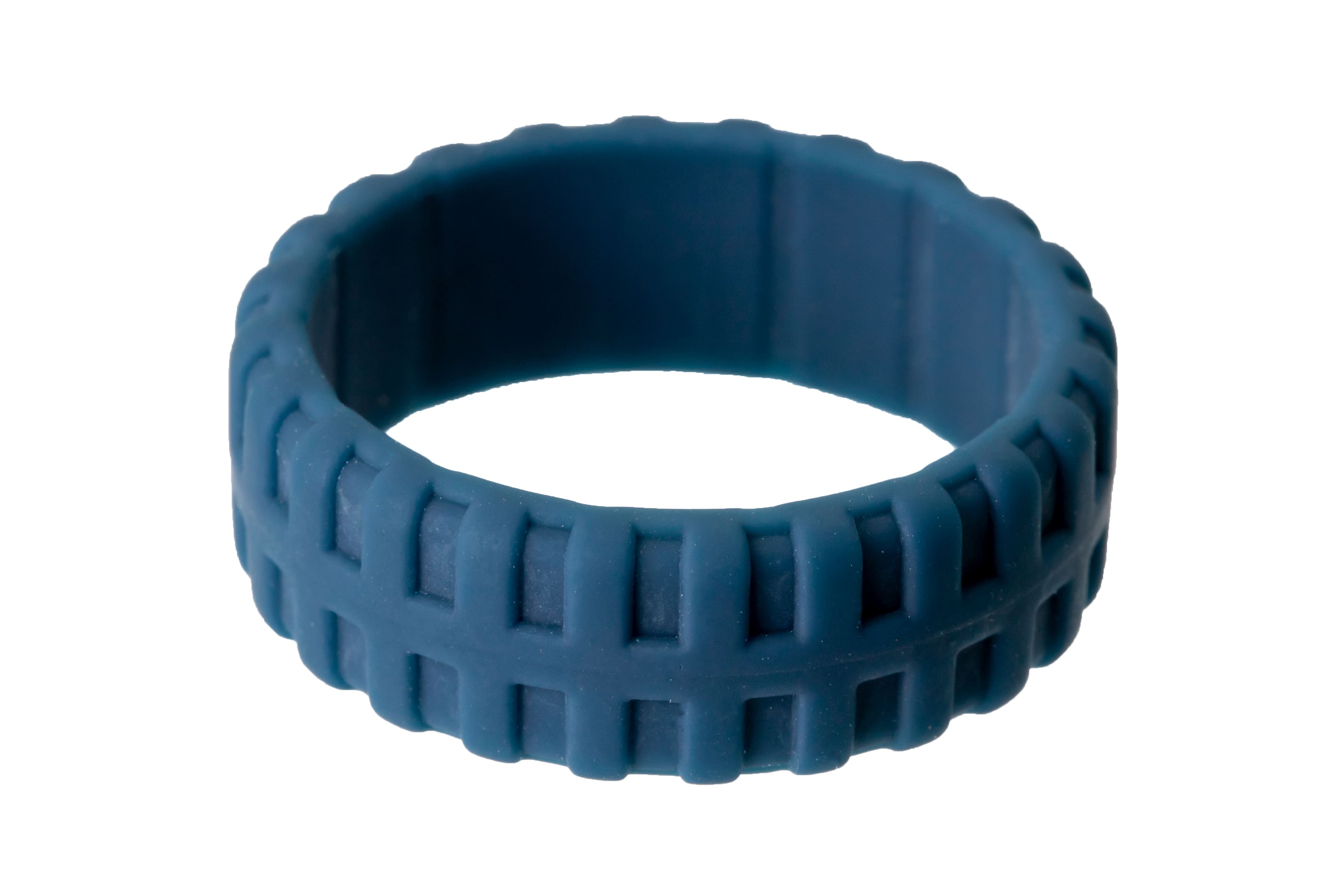 Navy Tyre Silicone Rings