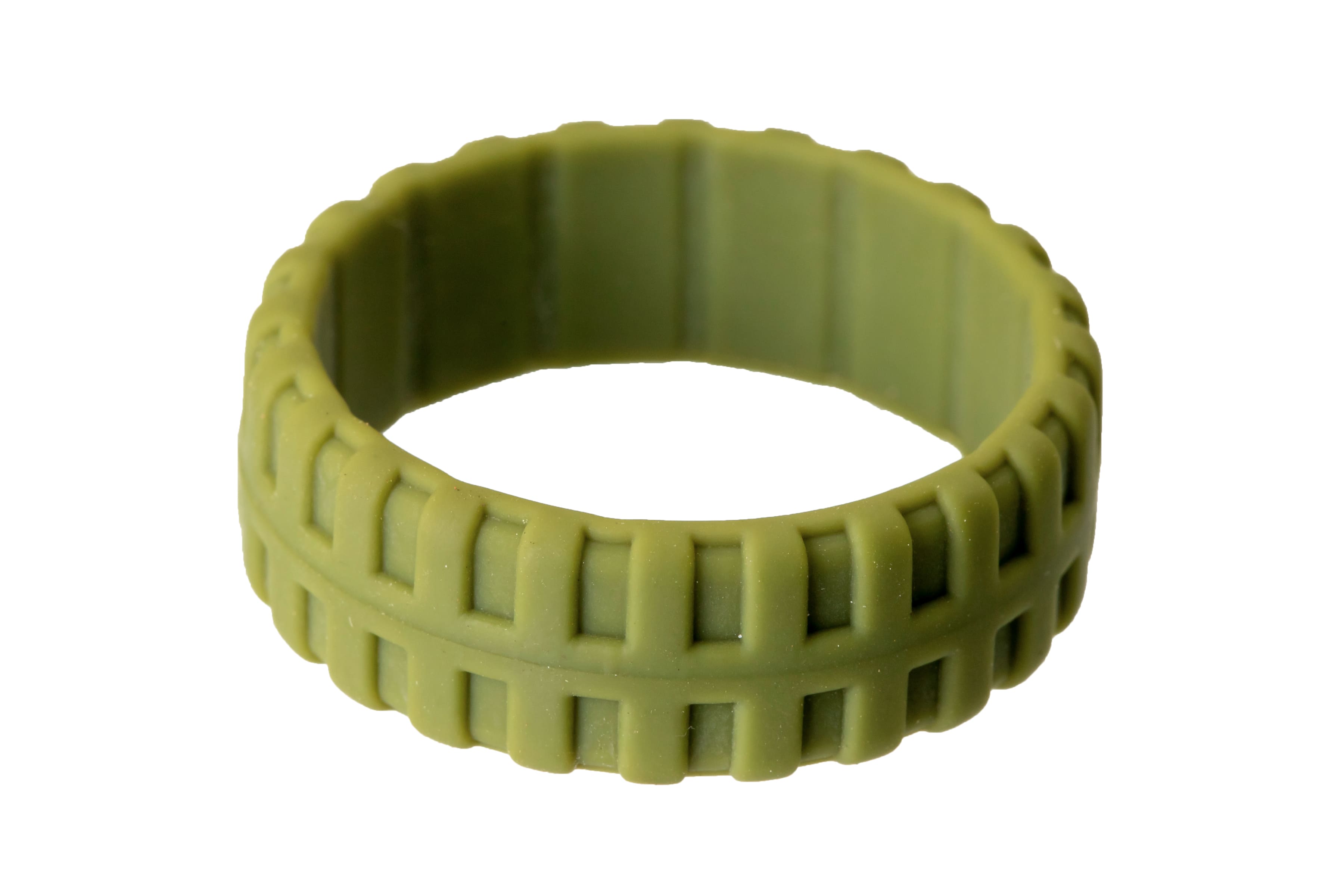 Olive Green Tyre Silicone Rings