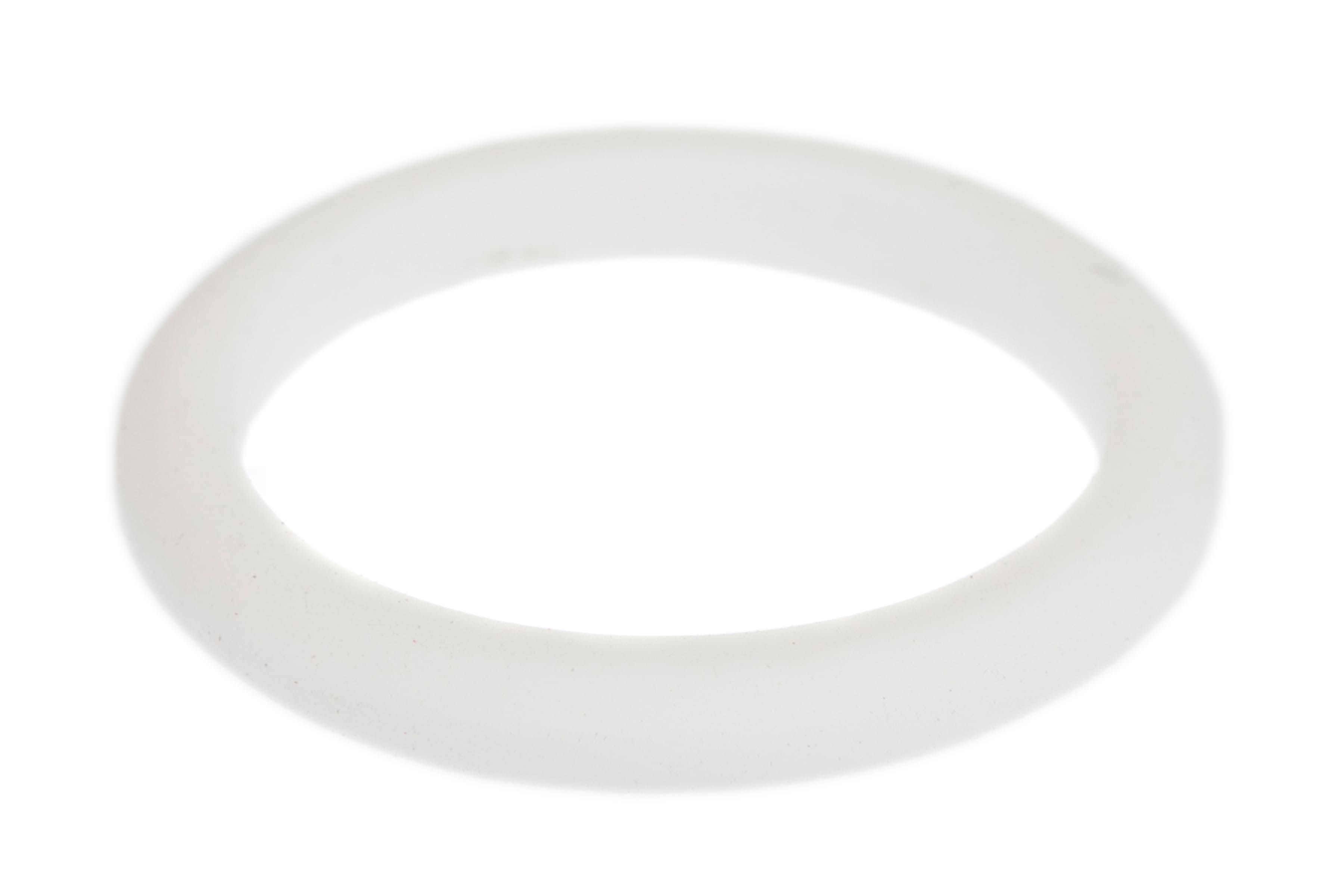 White Thin Colourful Silicone Rings