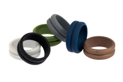 V-Groove Silicone Rings