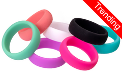 Medium Colourful Silicone Rings