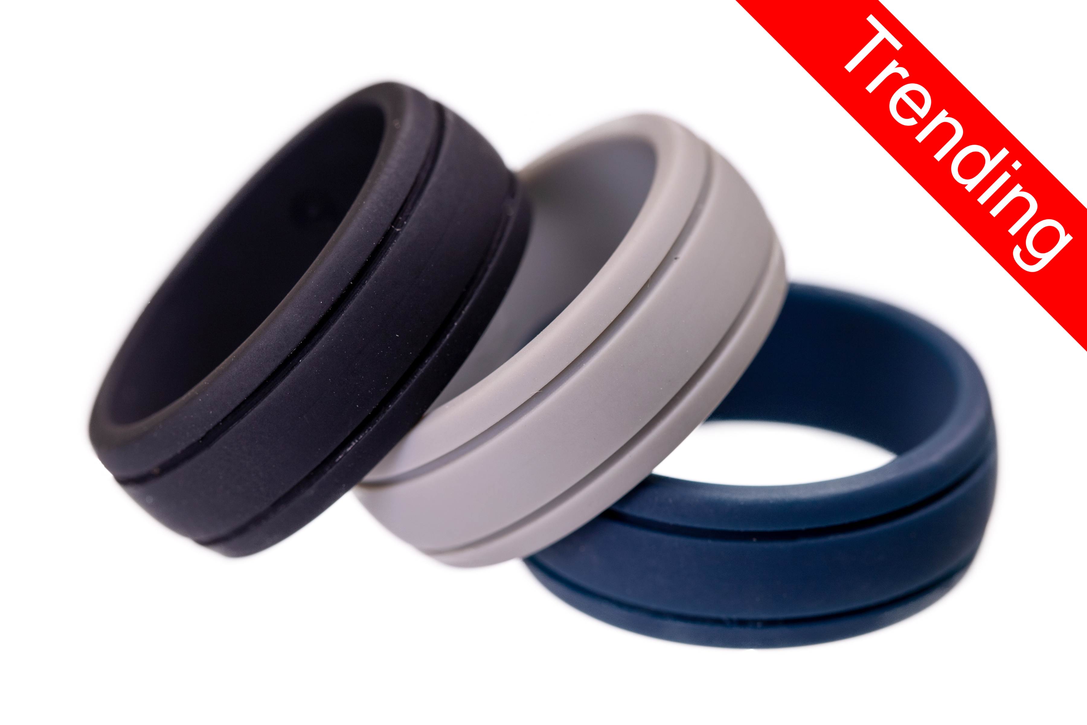 Double Groove Silicone Rings