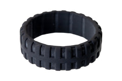 Black Tyre Silicone Ring