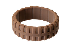 Brown Tyre Silicone Ring