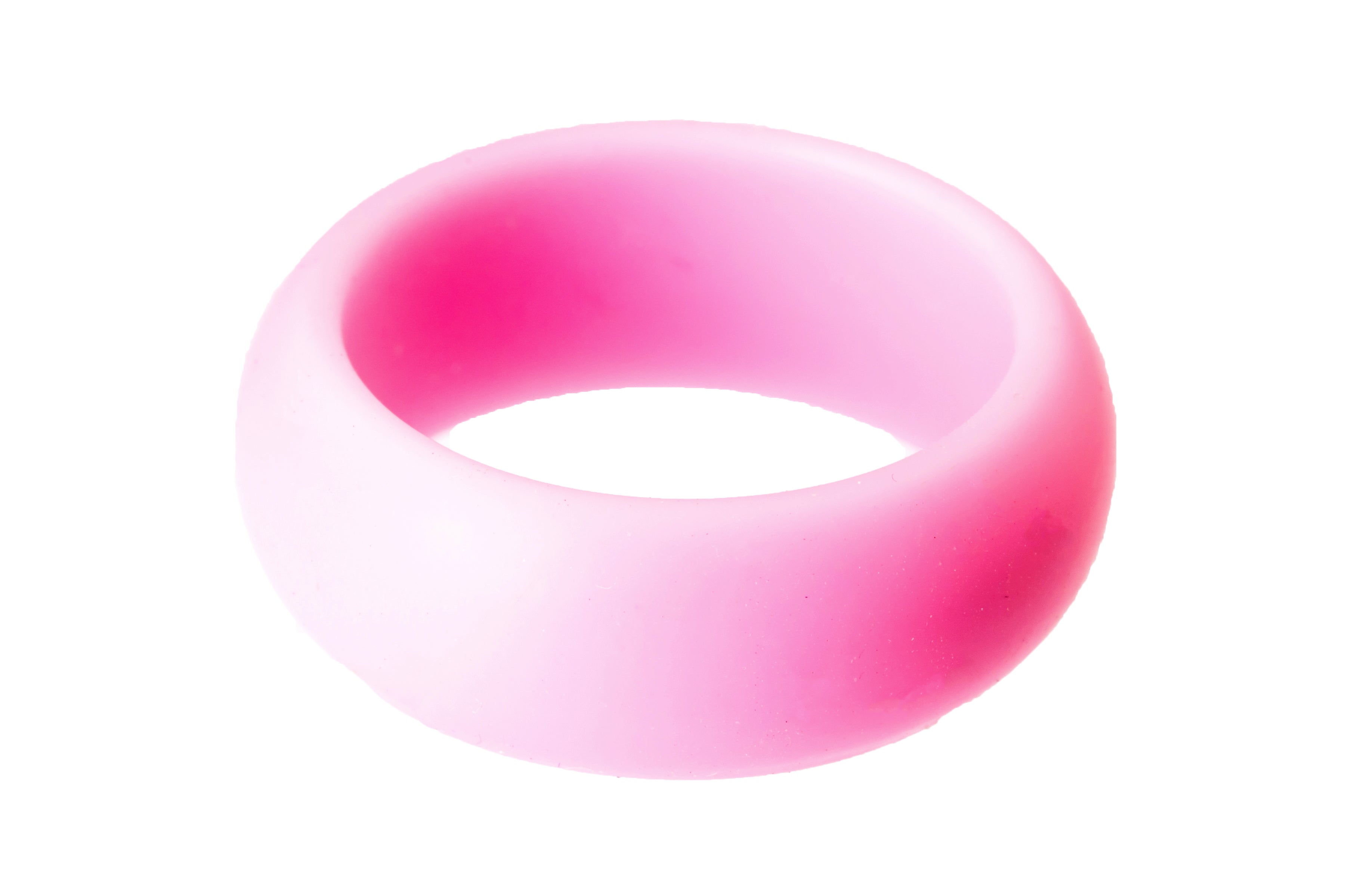 Light Pink Thick Colourful silicone Ring