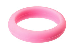 Light Pink Roundish Silicone Ring