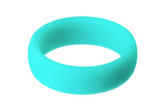 Turquoise Medium Colourful Silicone Ring
