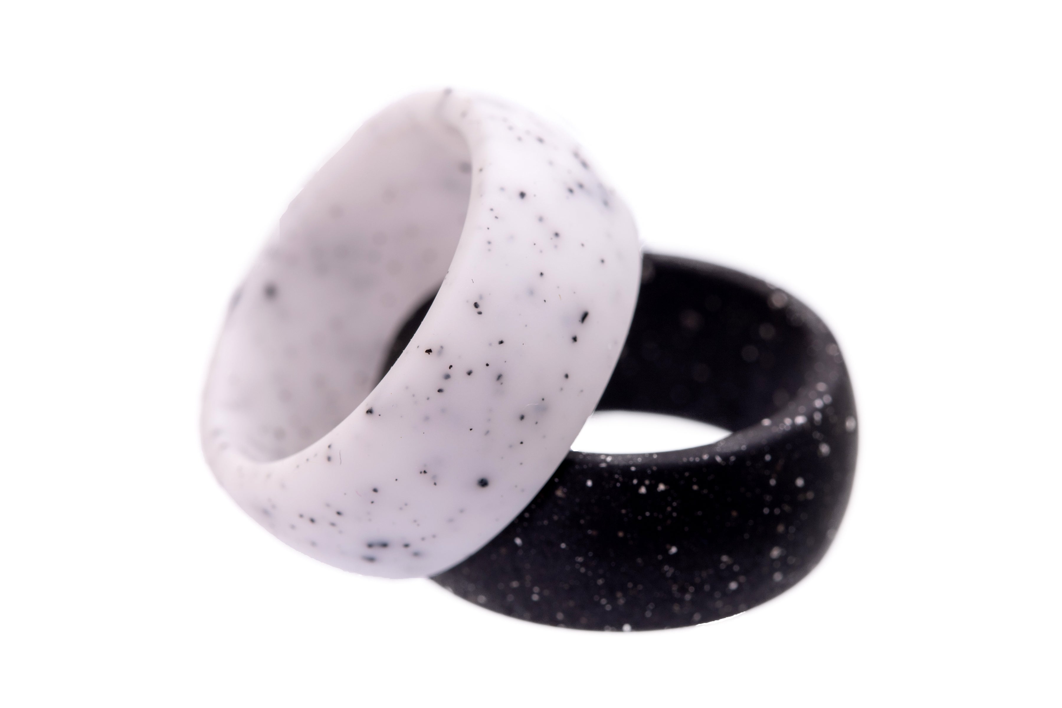 Speckled Silicone Rings